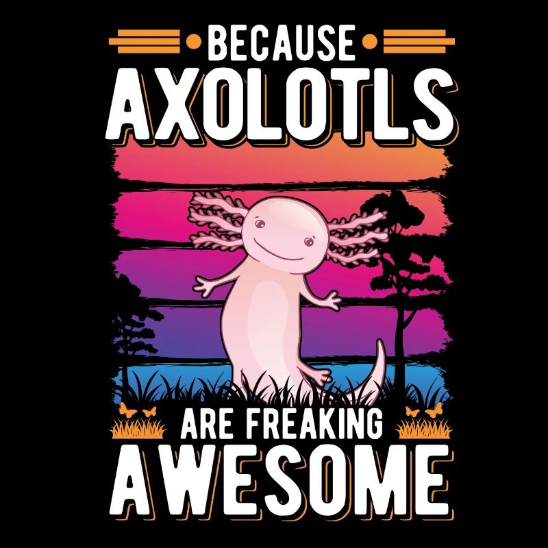 Parce que les Axolotls sont effrayants et impressionnants