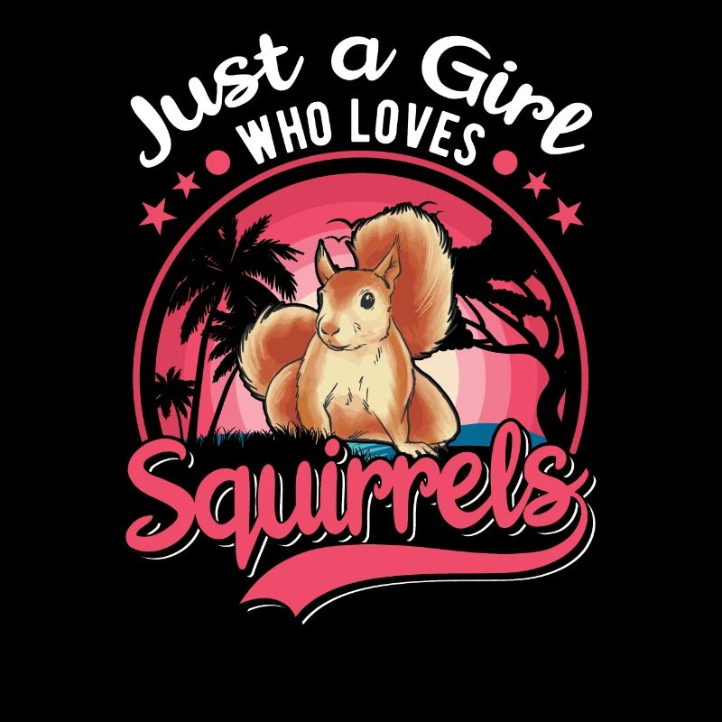 Eichhörnchen Mädchen Squirrel Grauhörnchen