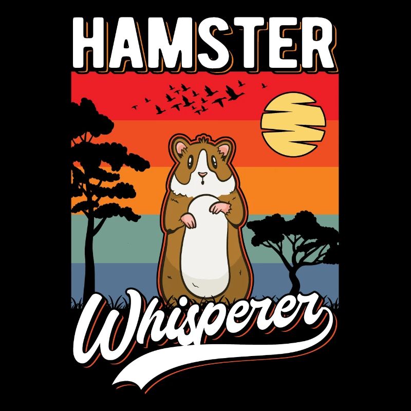 Hamsterflüsterer Hamster Geschenk Goldhamster