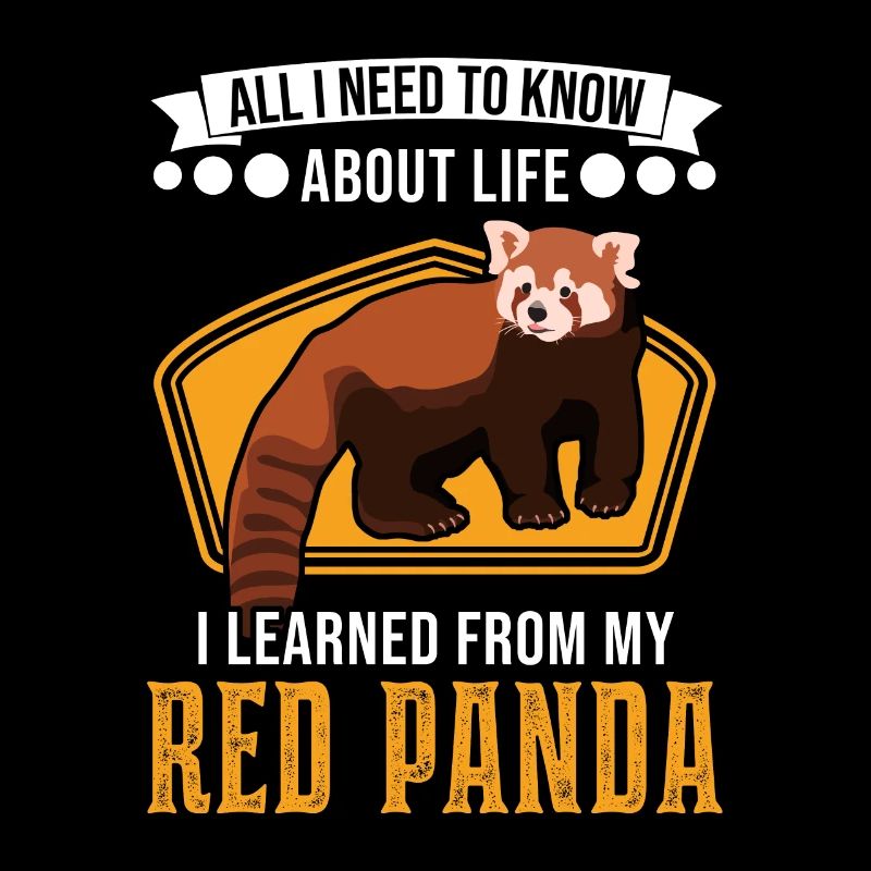 Panda Rouge Cadeau Chat Ours Panda Rouge