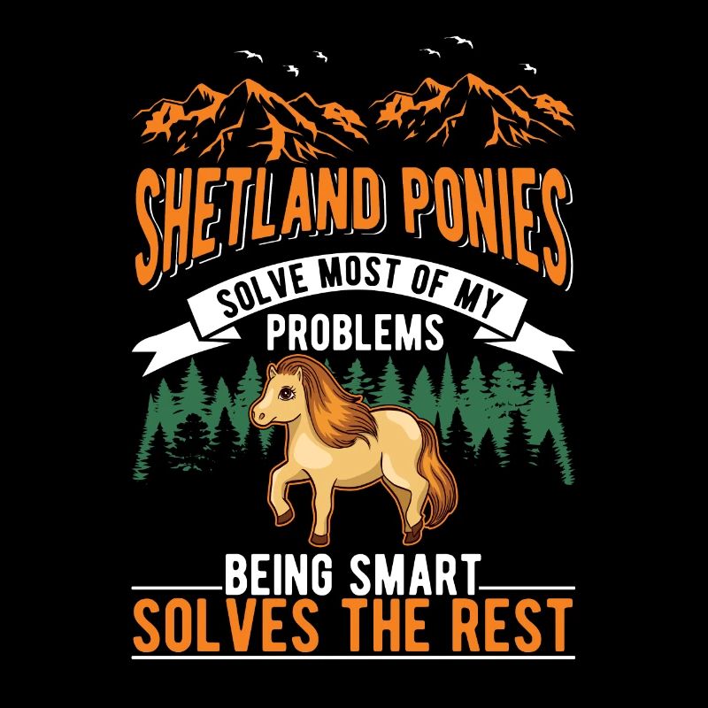 Shetland Pony Geschenk Shetty