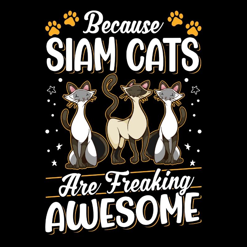 Parce que les Chats du Siam sont impressionnants