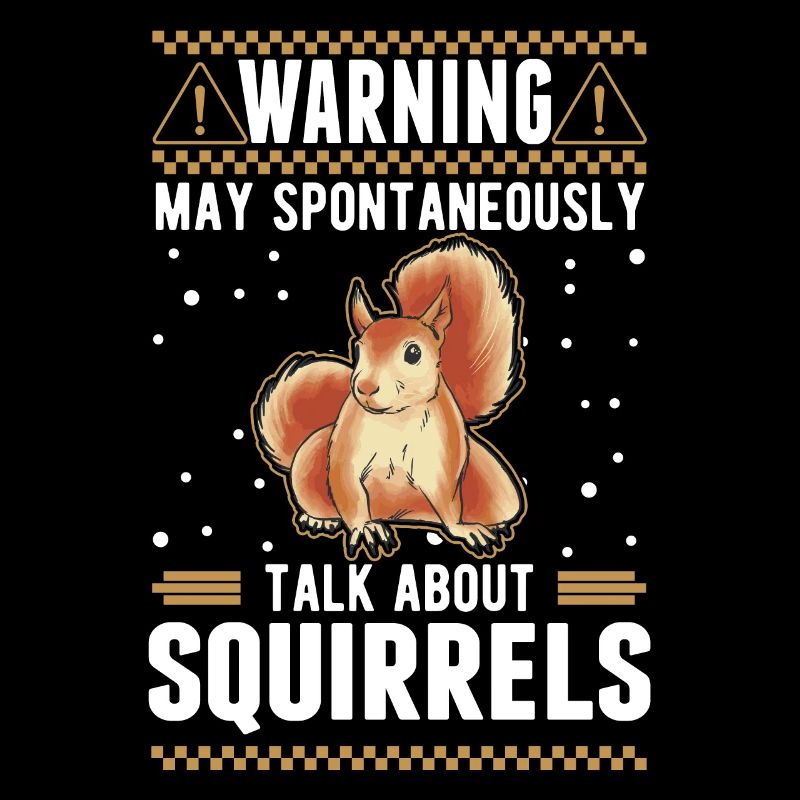 Warnung Eichhörnchen Grauhörnchen