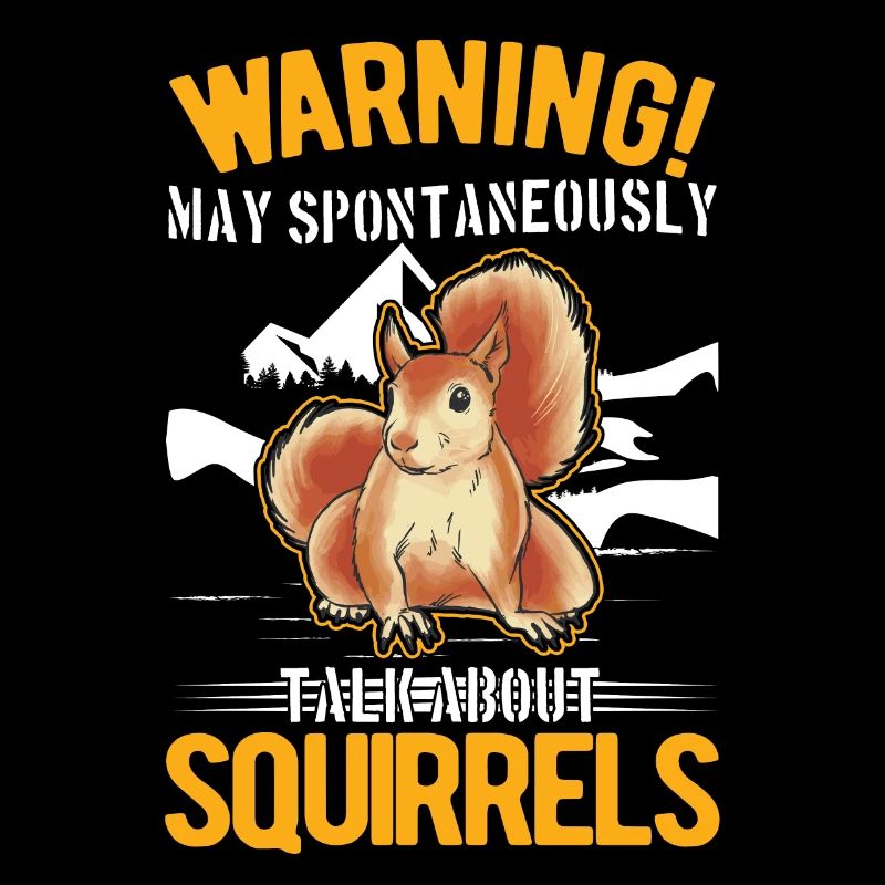 Warnung Eichhörnchen Grauhörnchen