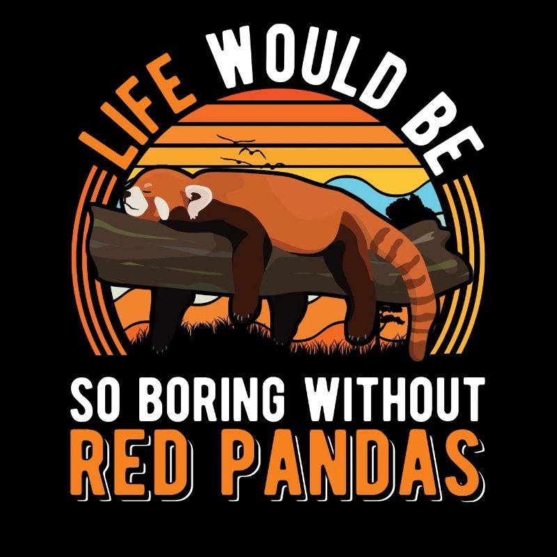 Roter Panda Geschenk