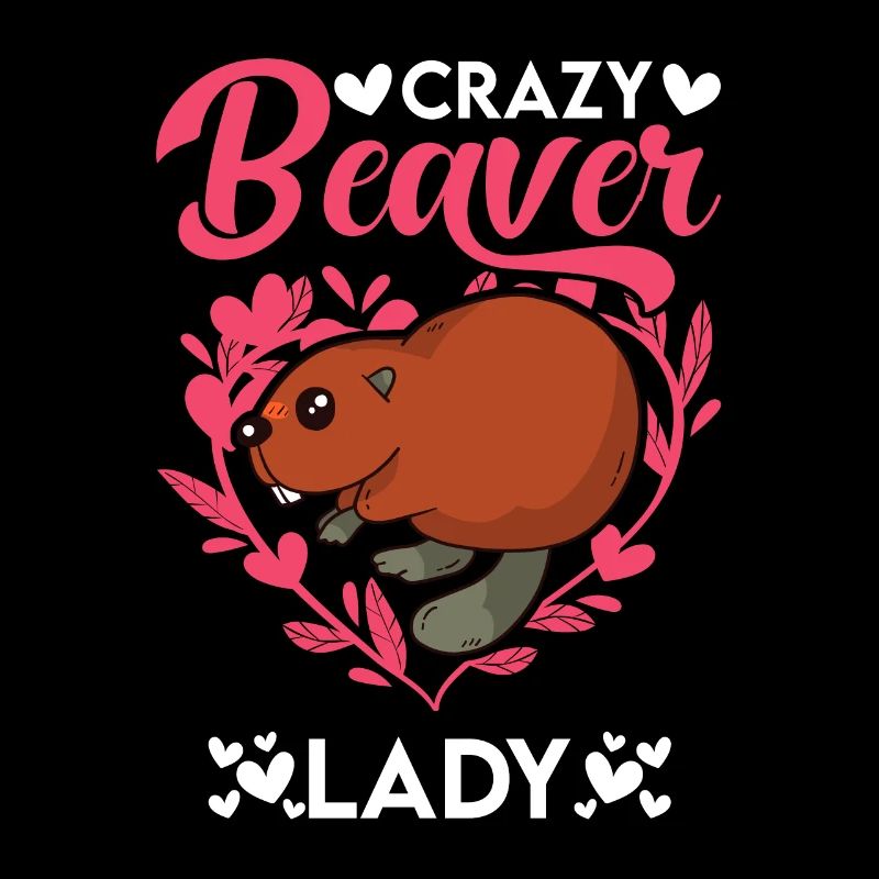 Crazy Beaver lady Biber