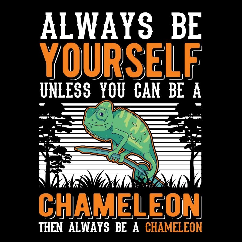Chamäleon Geschenk Chameleon