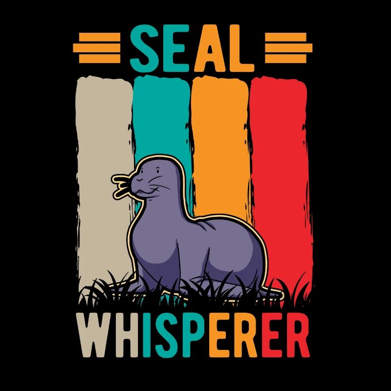 Seal Whisperer Seelöwen Flüsterer Robbe