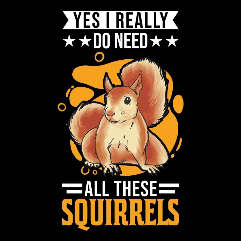 Eichhörnchen Geschenk Grauhörnchen Squirrel