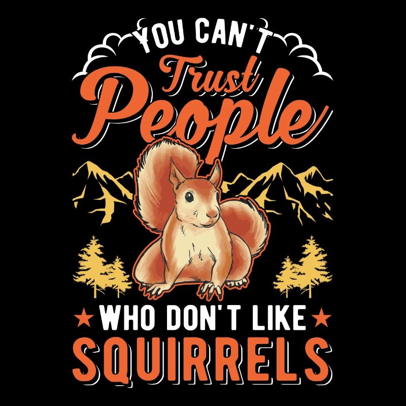 Eichhörnchen Geschenk Grauhörnchen Squirrel