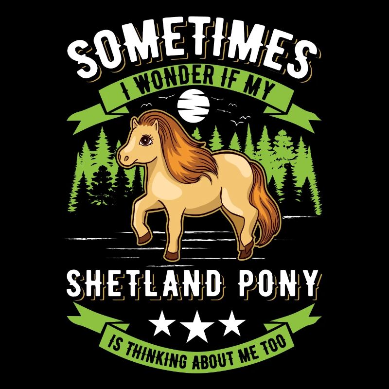 Shetland Pony Cadeau Shetland Pony Shetty