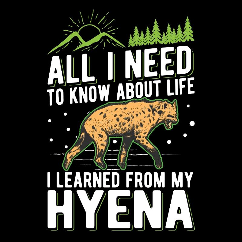 Hyäne Geschenk Erdwolf Hyena