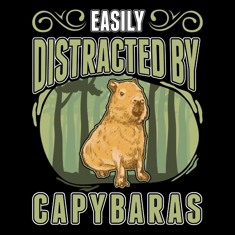 Easily distracted by Capybaras
