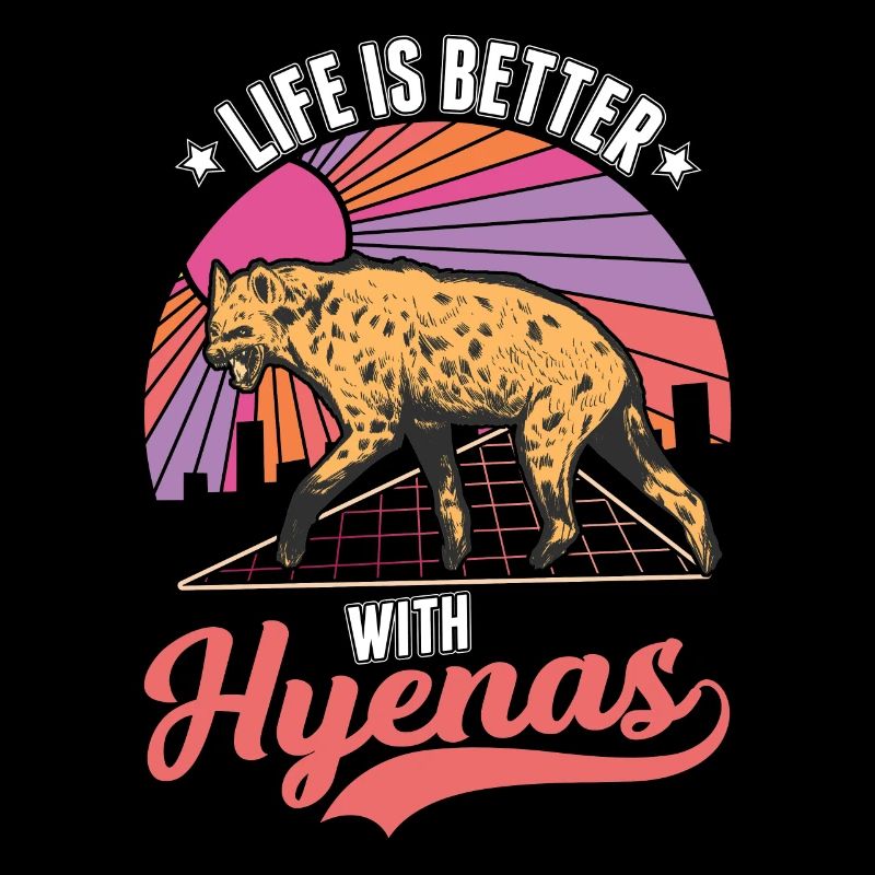 Das Leben ist besser mit einer Hyäne