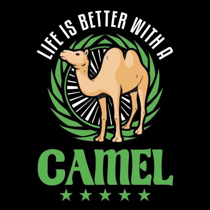 Das Leben ist besser mit einem Kamel