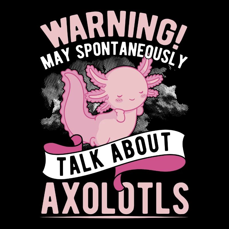 Axolotl Cadeau Amphibien à queue