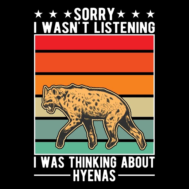 Hyäne Geschenk Erdwolf Hyena
