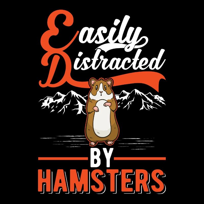 Easily distracted by Hamsters Goldhamster