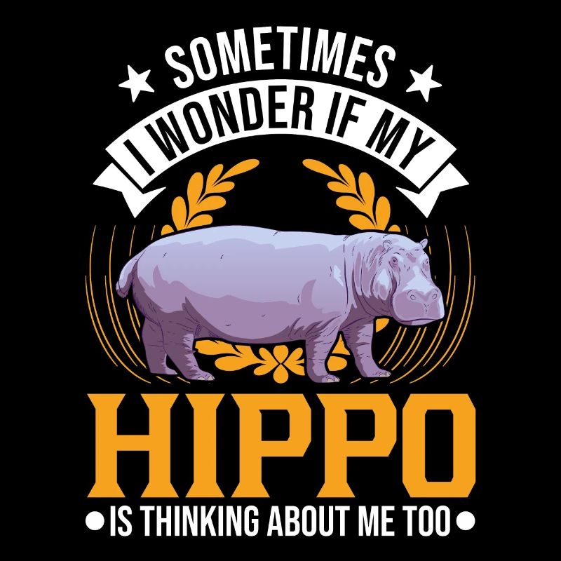 Nilpferd Geschenk Hippo Flusspferd