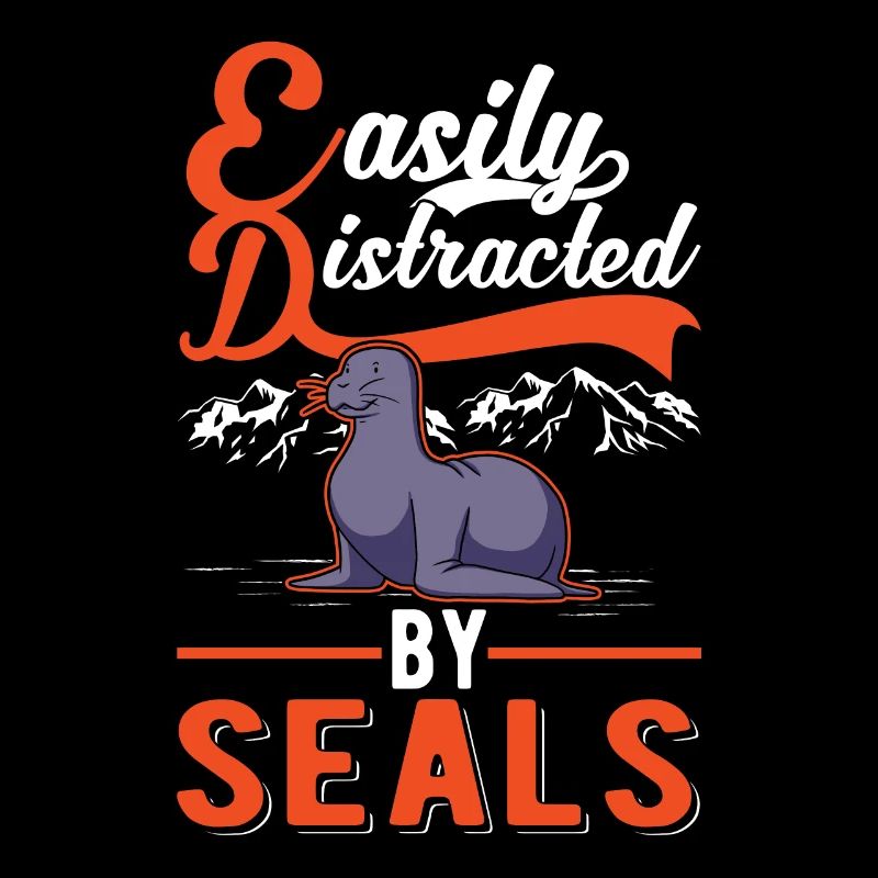 Easily distracted by Seal Robbe Seelöwe