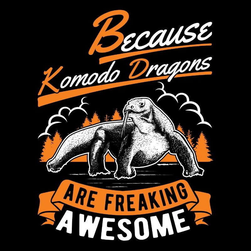Parce que les dragons de Komodo sont géniaux