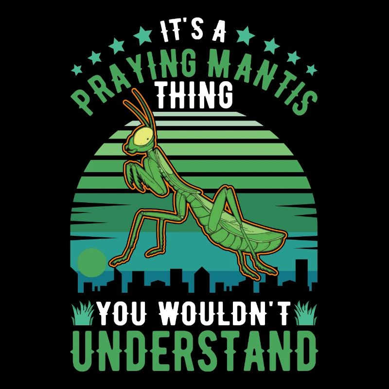 It's a Praying Mantis thing Gottesanbeterin