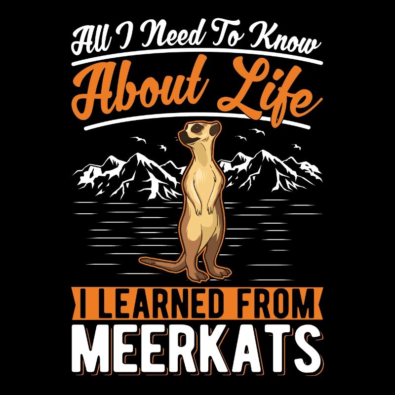 Erdmännchen Geschenk Meerkat