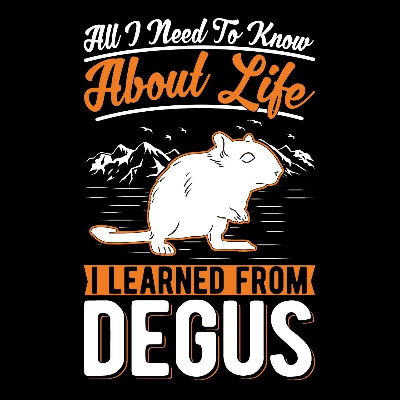 Octodon, Arbuste, Rat, Forêt, Octodon