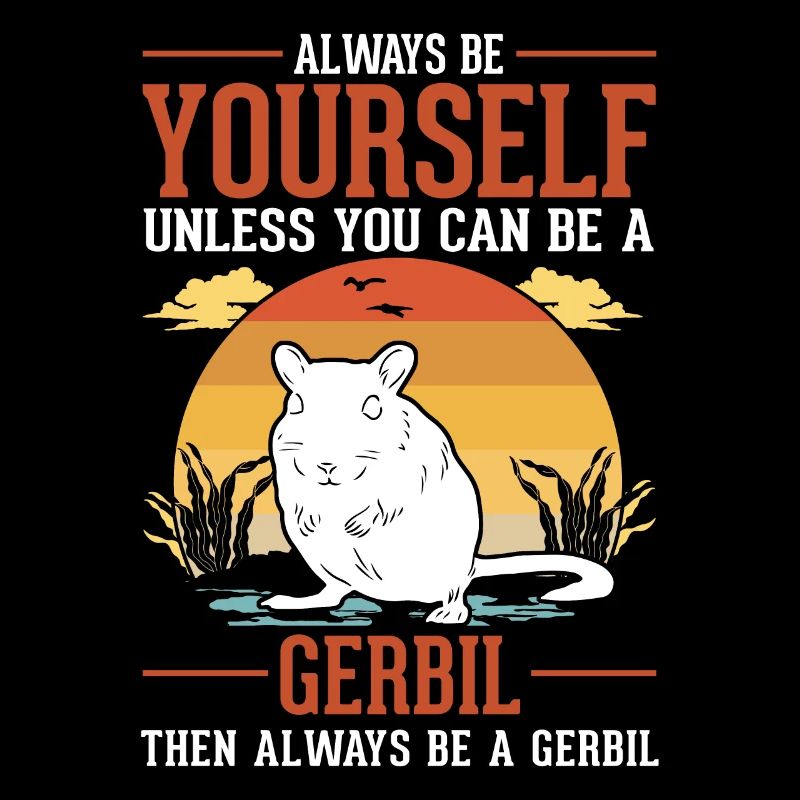 Gerbille Cadeau Rat de course Gerbille