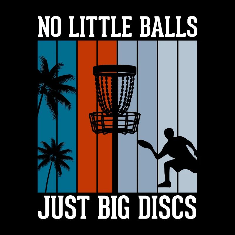 No little balls Just big Discs Discgolf