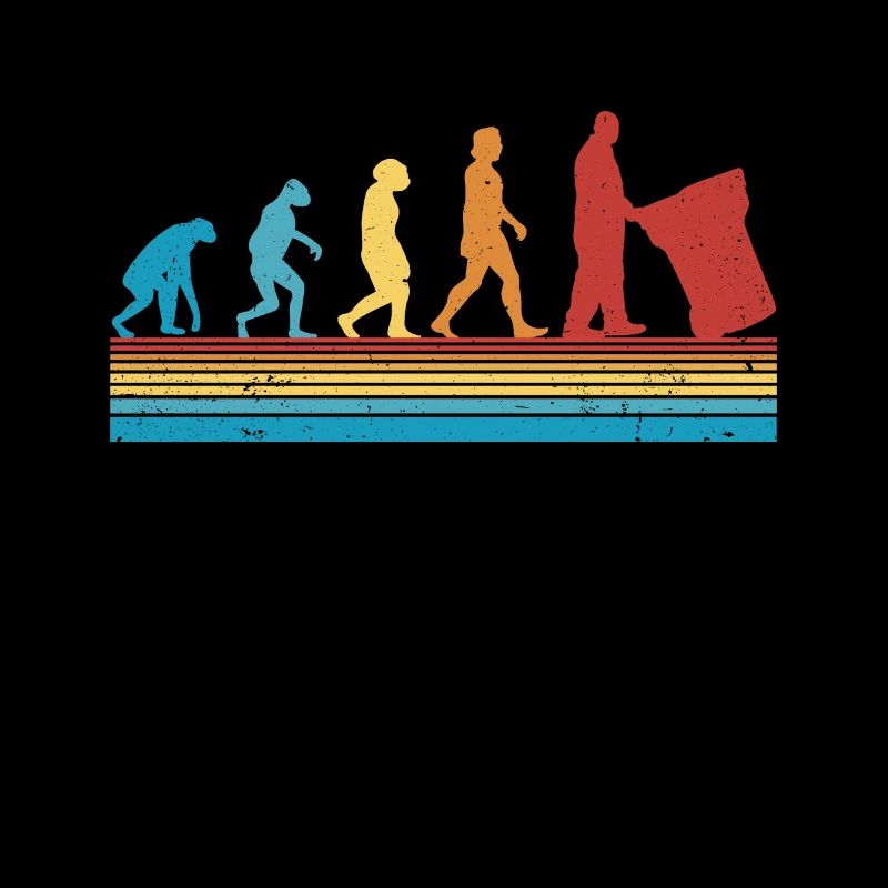 Müllmann Evolution Müllabfuhr Müllwagen