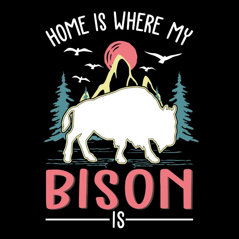 La maison est là où se trouve mon buffle