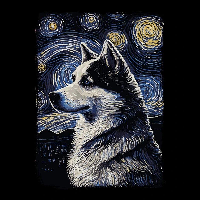 Husky Nuit étoilée