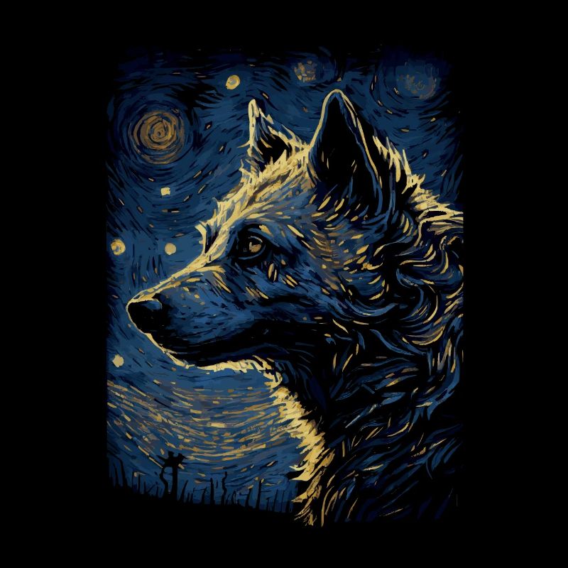 Hyäne Starry Night