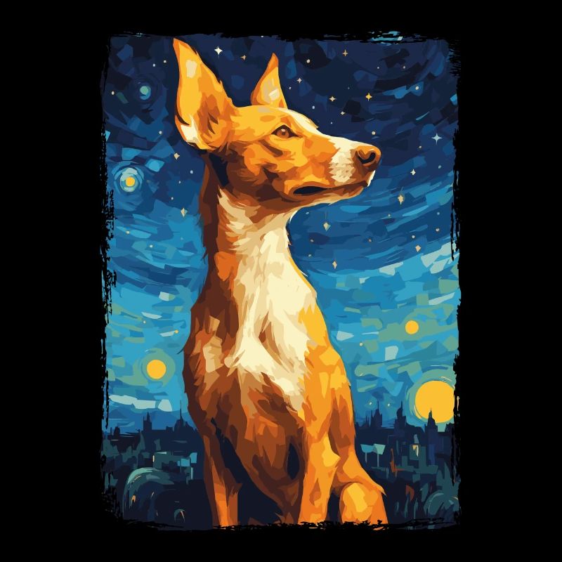 Podenco Starry Night