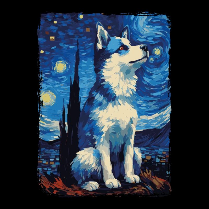 Husky Nuit étoilée