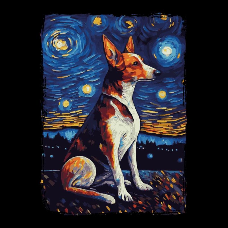 Podenco Starry Night