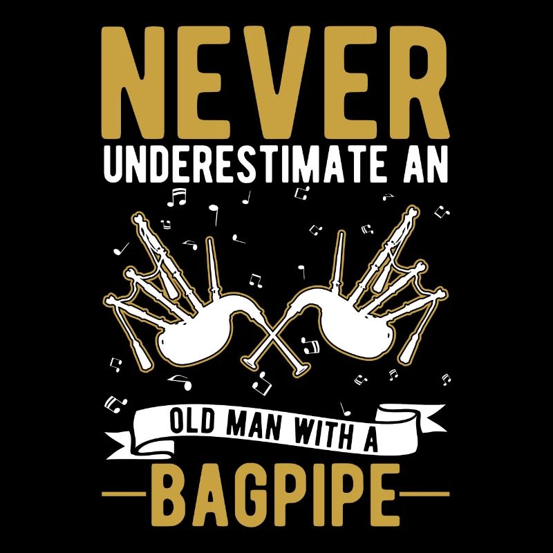 Cornemuse Old Man Bagpiper