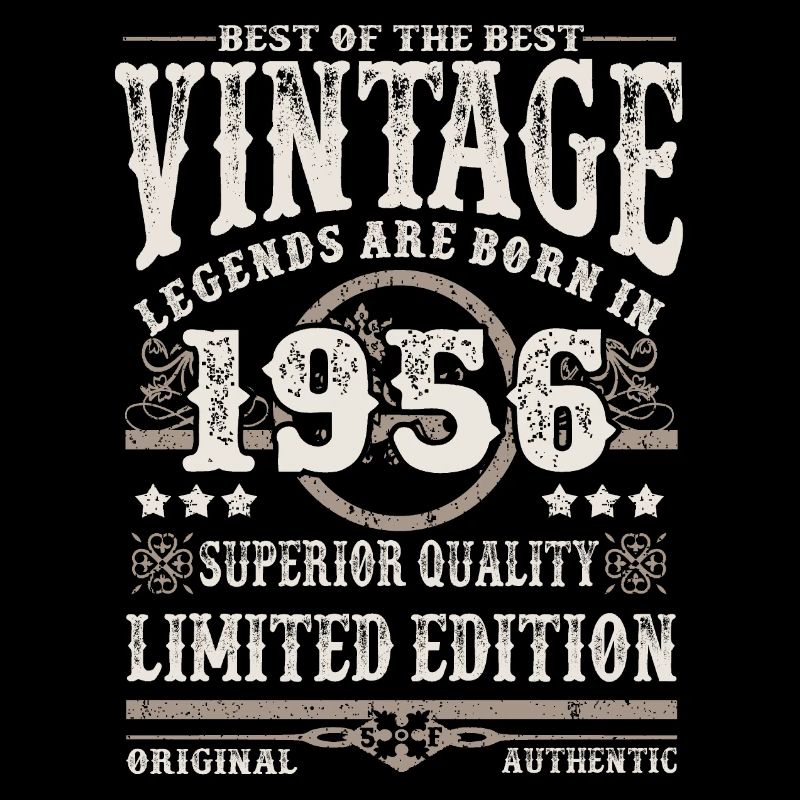 Legends are born in 1956