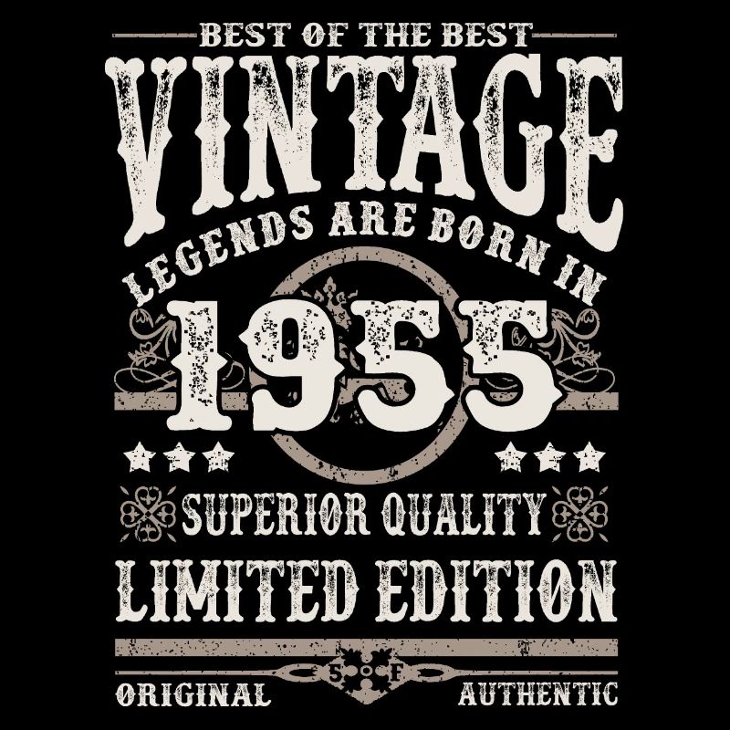 Legends are born in 1955