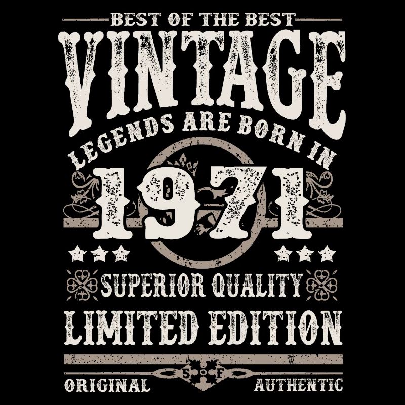 Legenden werden 1971 geboren