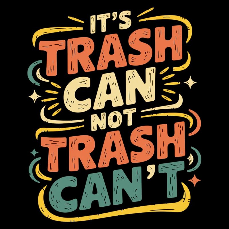 It's Trash Can Not Trash Can't 6