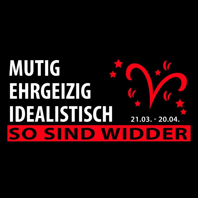 Sternzeichen Widder - Eigenschaften