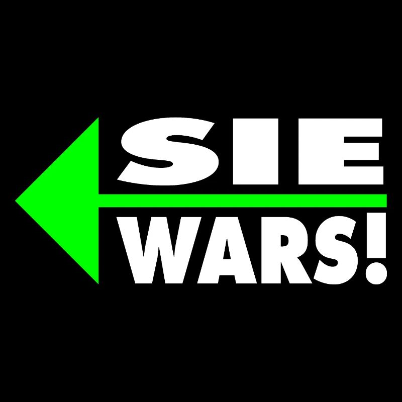 Sie wars! Partner- oder Partyshirt
