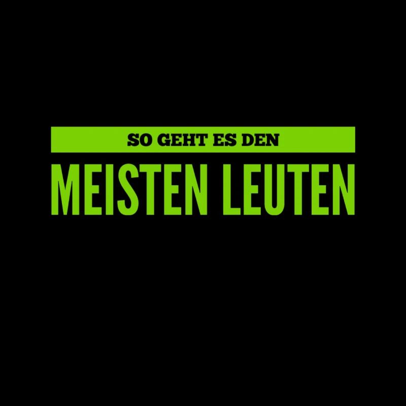 So geht es einer Menge Menschen