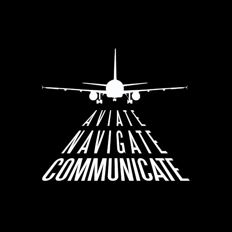 Luftfahrtangebot Aviate Navigate Communicate