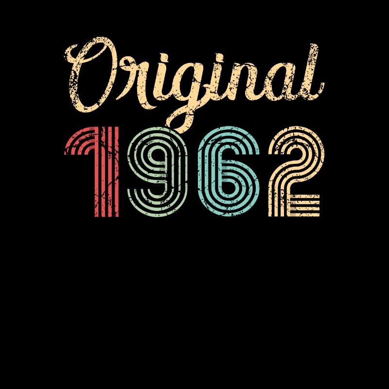 Original 1962 Geburtstag Geschenk 60 Jahre Retro