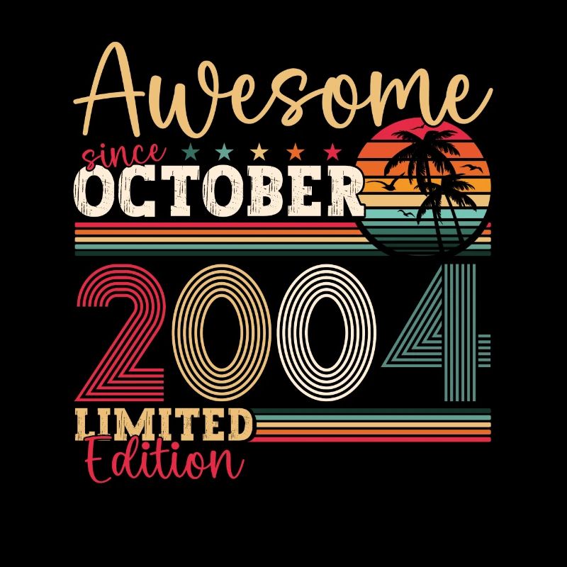 Awesome Oktober 2004 18. Geburtstag Geschenk Cool