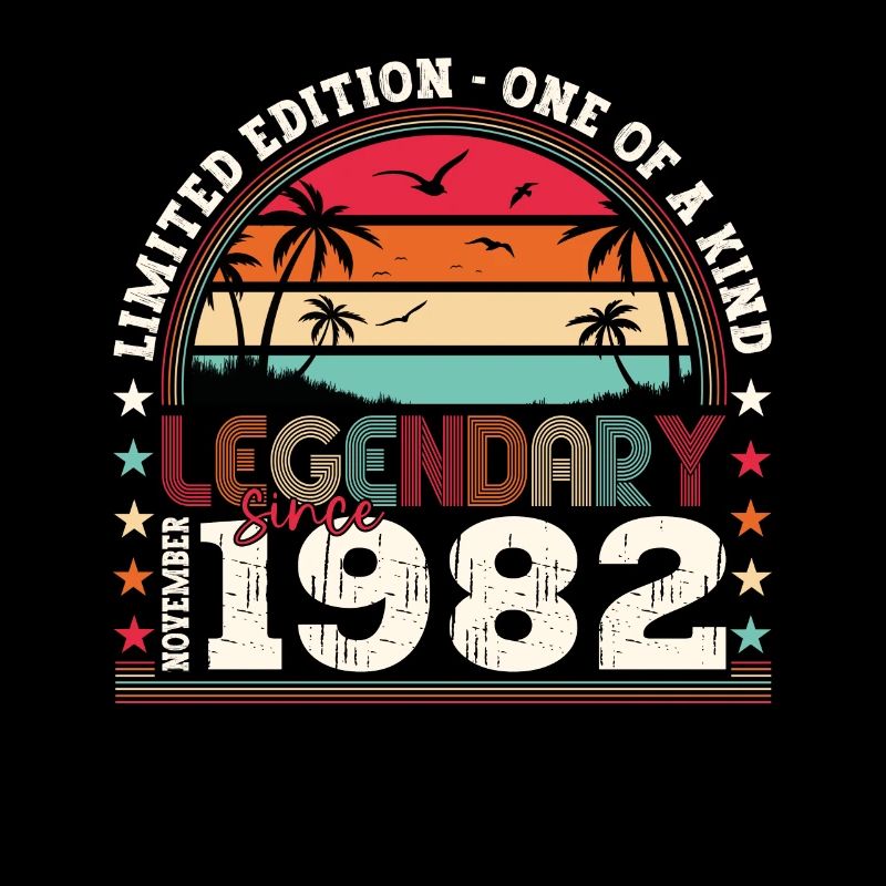 Legend November 1982 40th Birthday Gift Fun