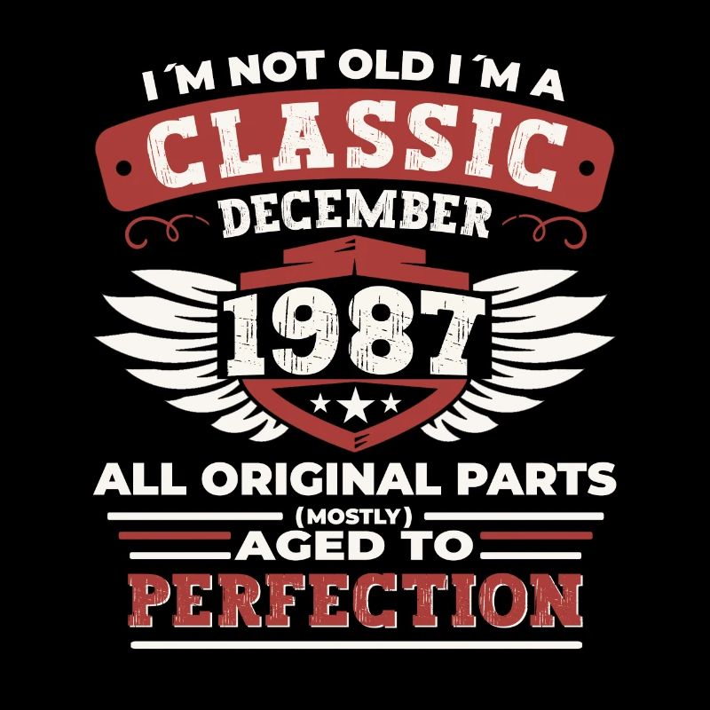 Classique Décembre 1987 - Cadeau de 35e anniversaire